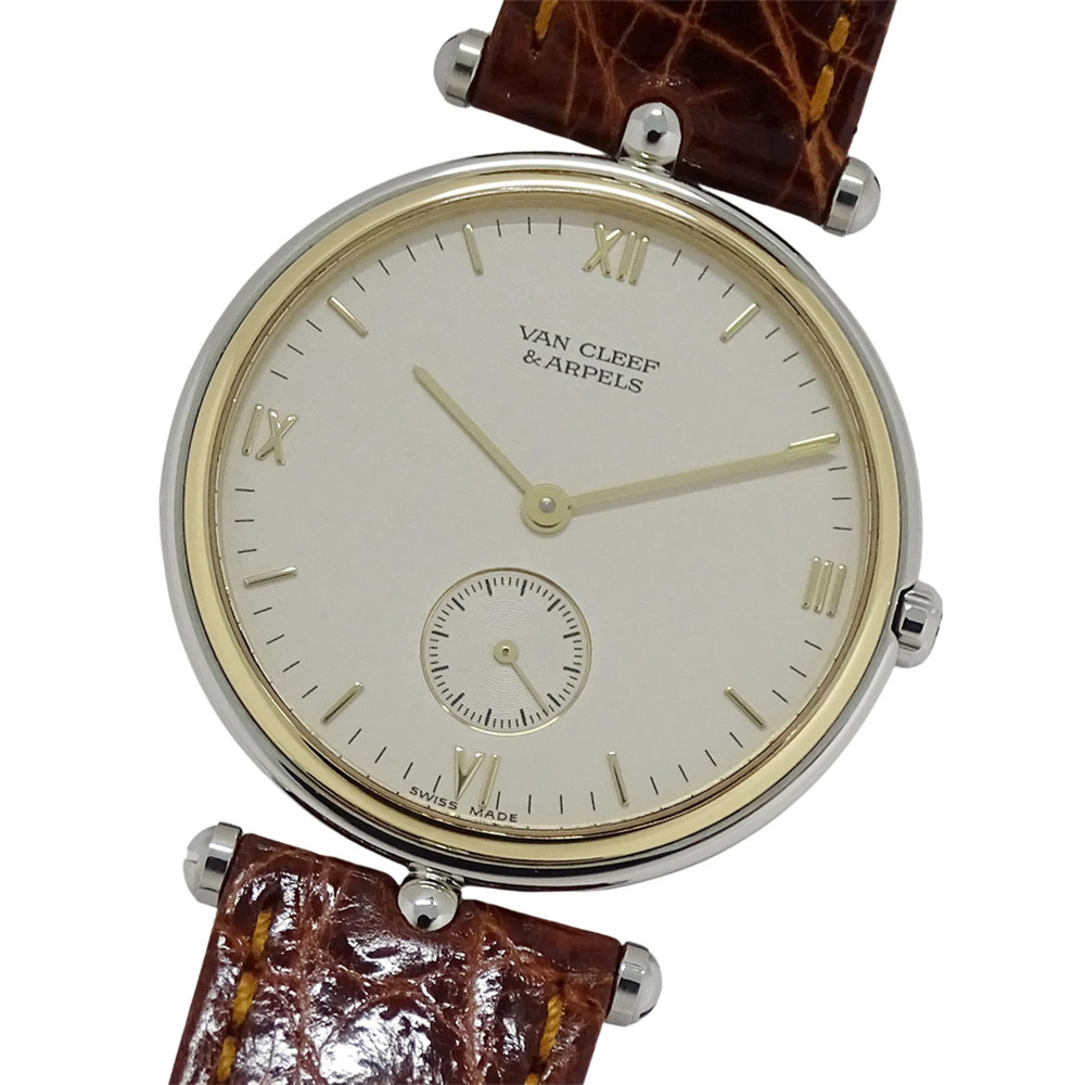 Van Cleef & Arpels men's watch, La Collection, small seconds, quartz movement...